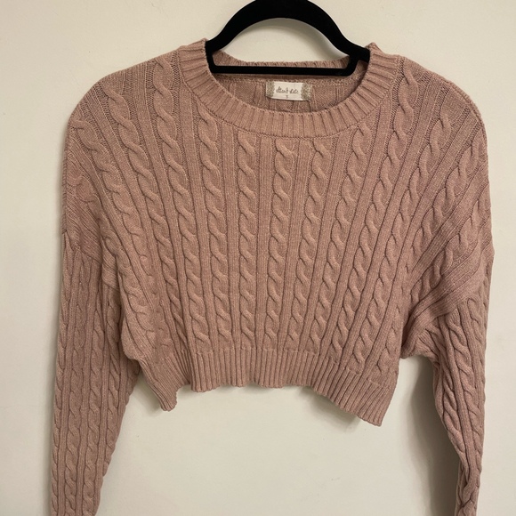 Altar’d State Cropped Sweater Size S - Picture 1 of 4